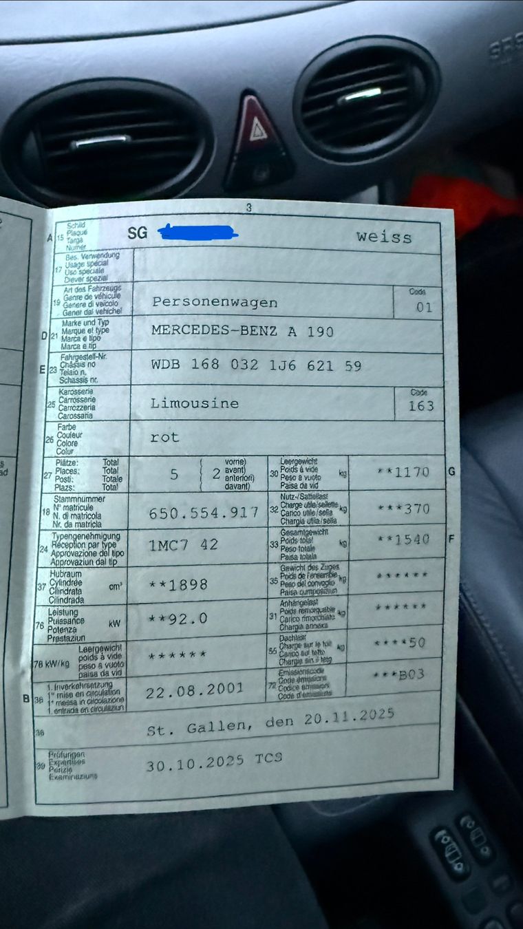Mercedes-Benz Automobili: Mercedes A 190 Avantgarde – Usato da Jona venduto da Ljubo94 4