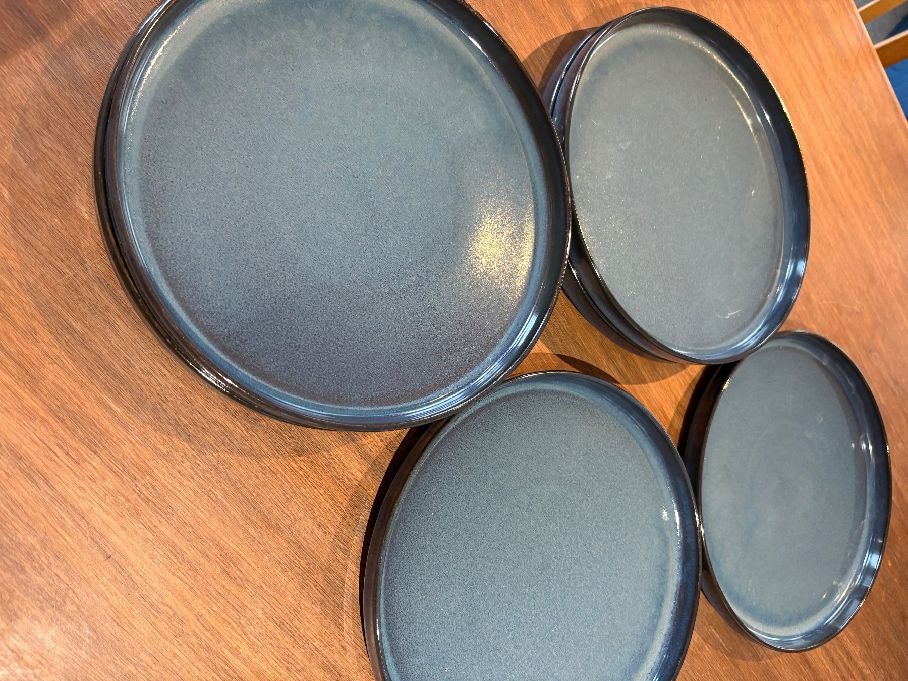 Teller: Blaue 6 Teller Set von BonBistro – Gebraucht aus Uster von De_Koch 1