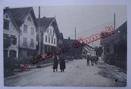 St.Gallen Rheintal Trübbach Gasthaus Krone  anno 1919