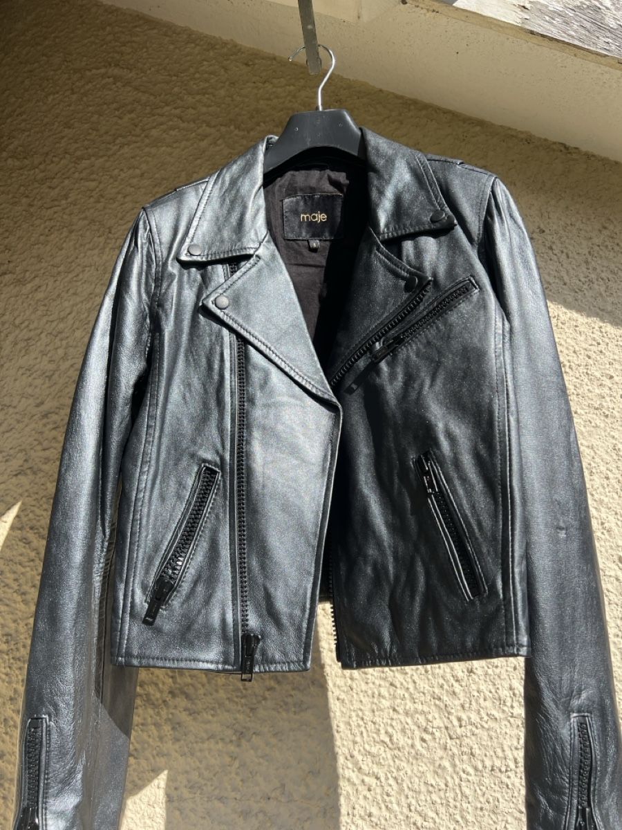 Maje Jacken: Leder Jacke (Maje) – Gebraucht aus Bülach von vsa_p5xc 1