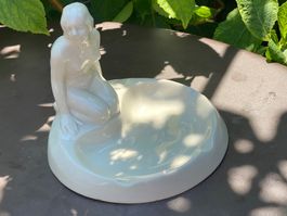 Skulptur Kleinplastik J. Büchs / Buchs Schale Aschenbecher