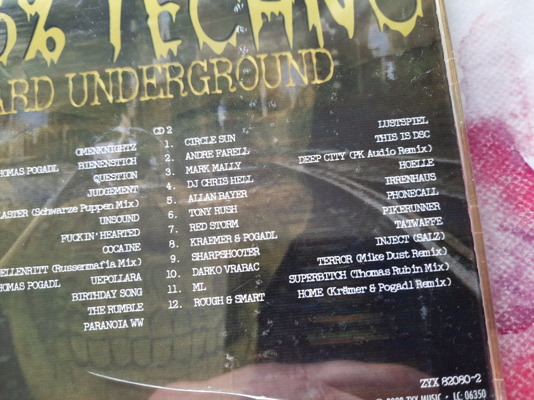 CD: CD 666% Techno Hard underground – Usato da Pully venduto da bro_n52j 3
