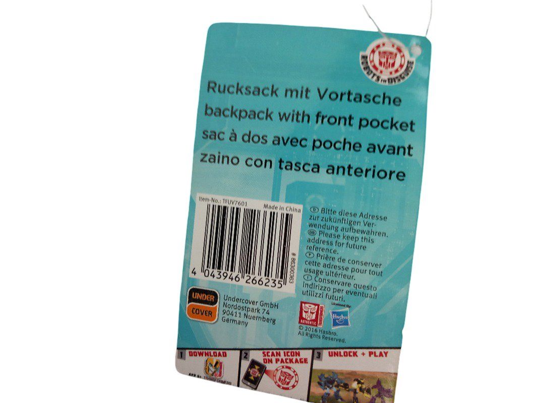 Sacs & sacs à dos: TRANSFORMERS Rucksack – Neuf (Voir description) à Hünenberg par Restwert_Zug 6