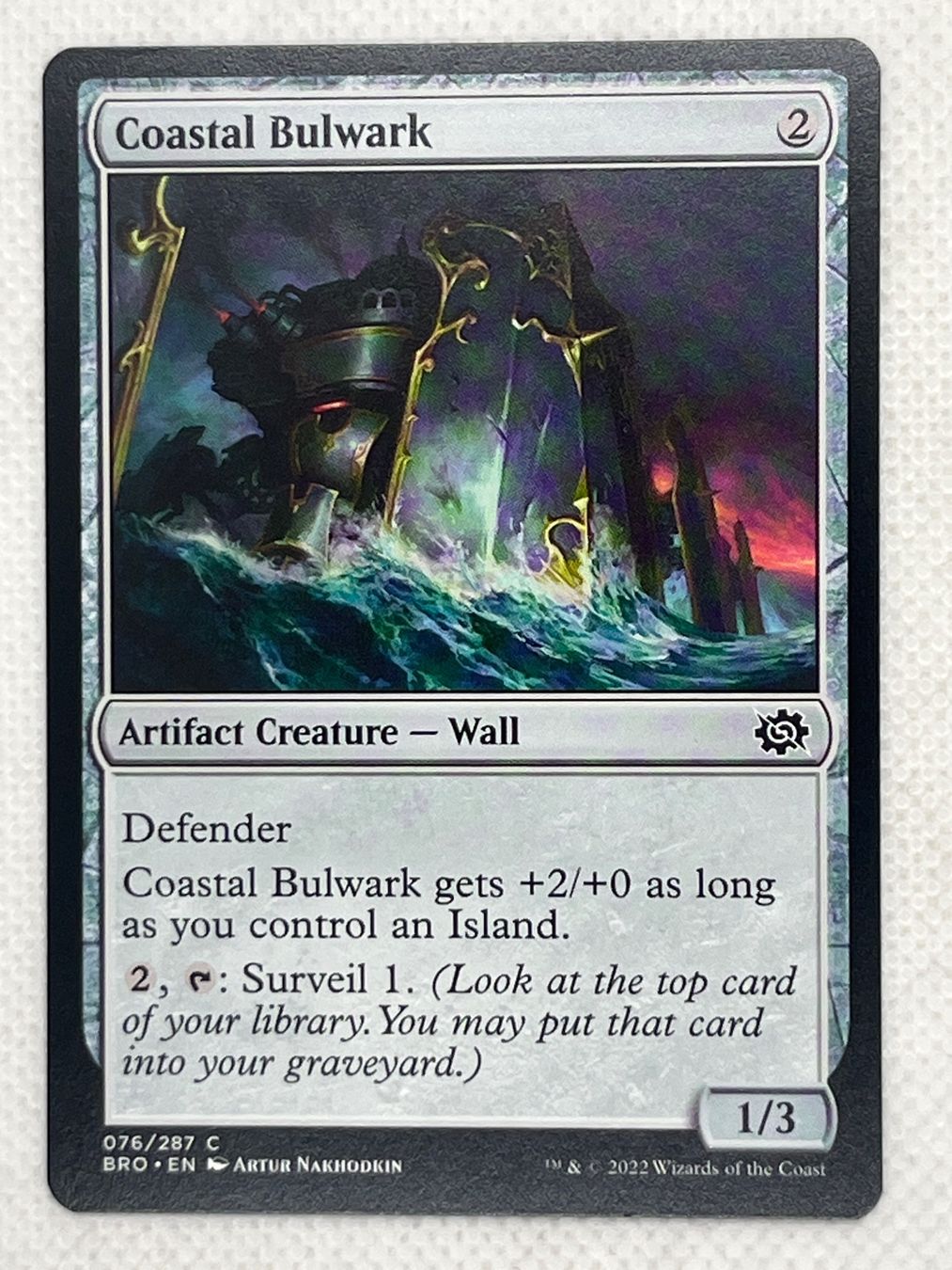 Magic The Gathering Carte collezionabili: MTG Coastal Bulwark BRO 076 Englisch Common – Usato da Hinterkappelen venduto da Kim1992