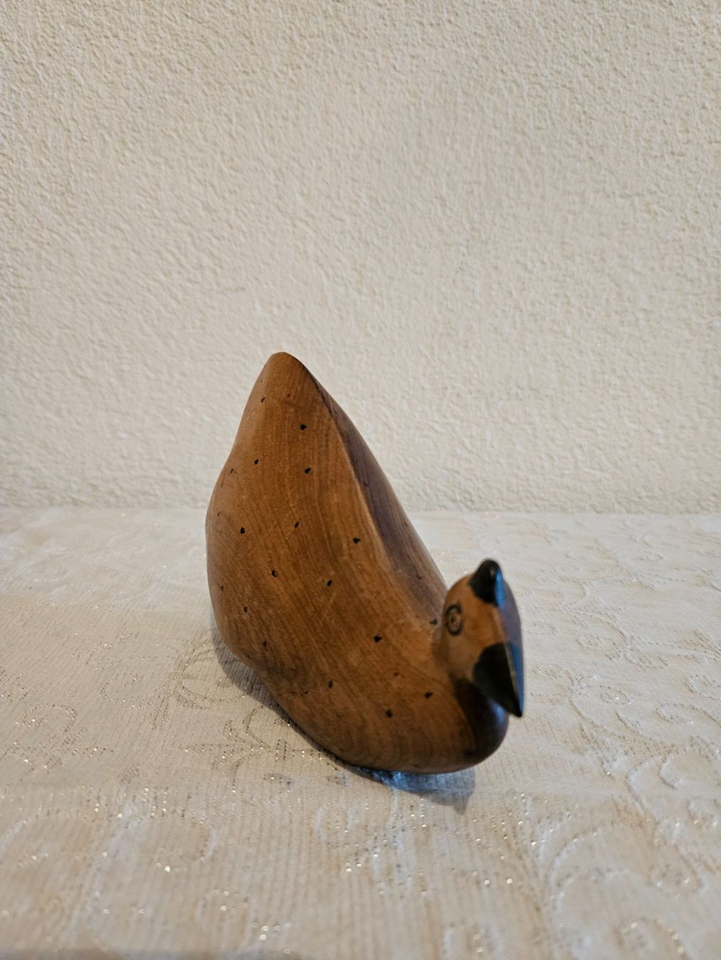 Statuette: Emu oder Nandu Vogel Figur, Handgeschnitzt – Usato da Wittenbach venduto da anzo4 3