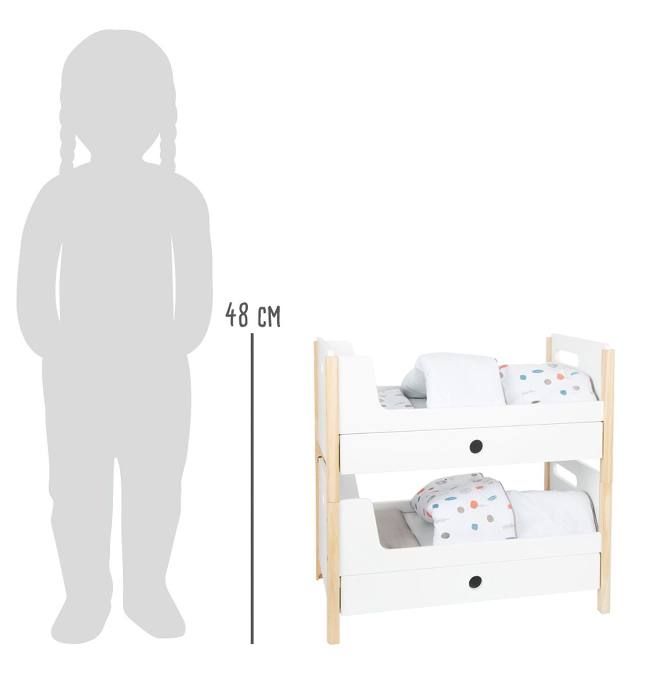 Puppenhäuser & -möbel: Puppenhochbett "Little Button" – Neu und originalverpackt aus Wettingen von Swala 5