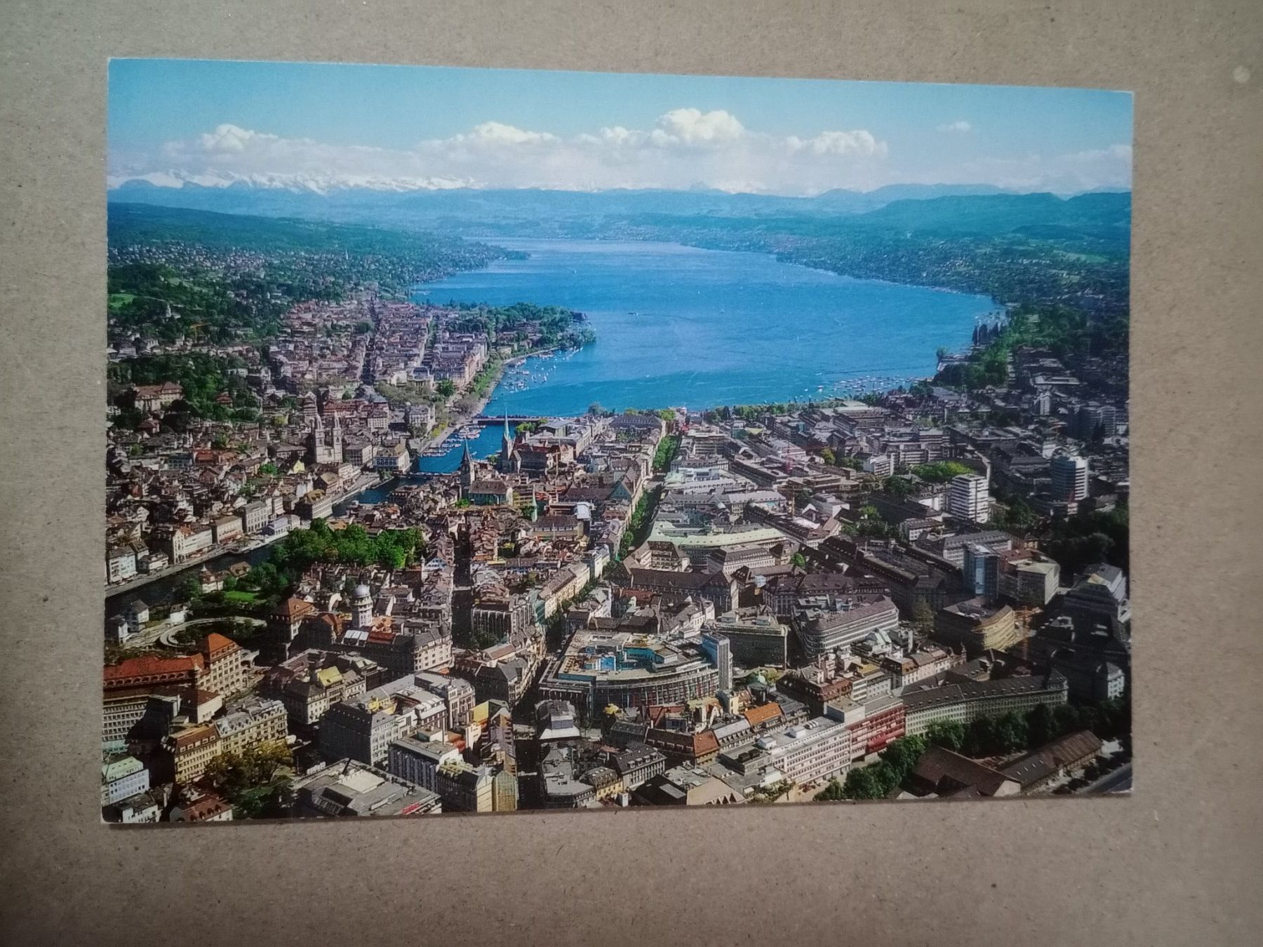 Cartoline postali: Ak Zürich Flugaufnahme – Usato da Küttigen venduto da Melisch1000