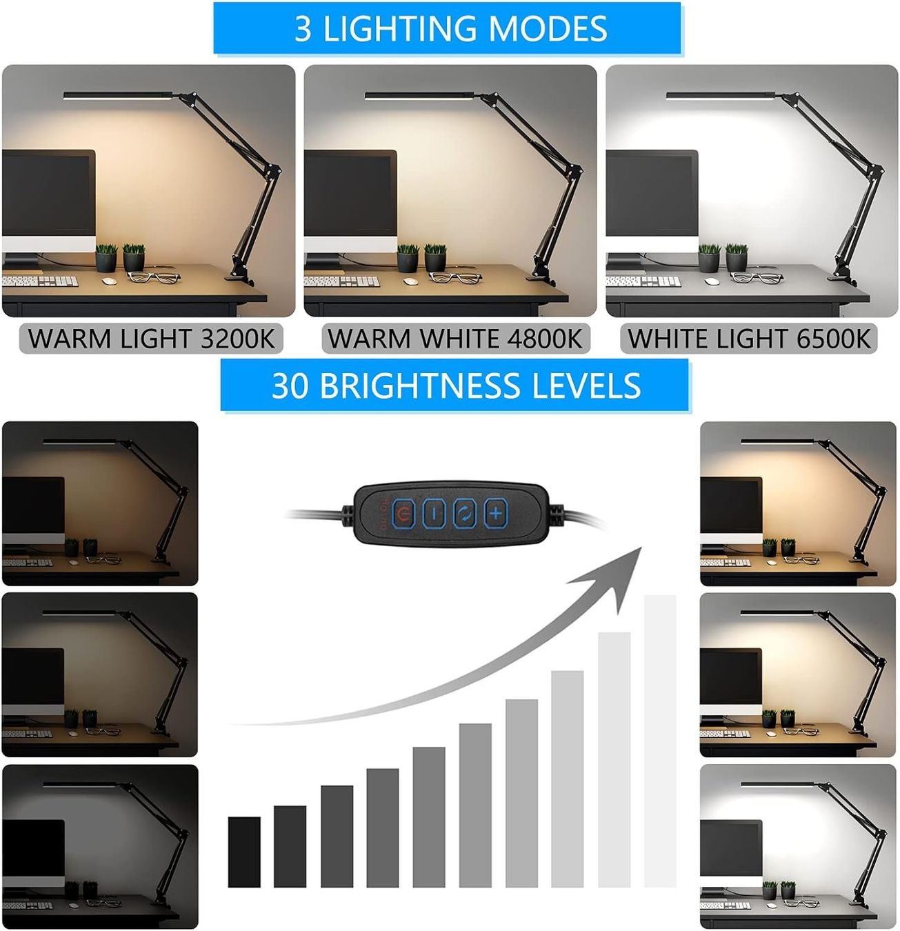 Lampen: Schreibtischlampe LED Dimmbar – Neu und originalverpackt aus Nuglar von SaleRitter 2