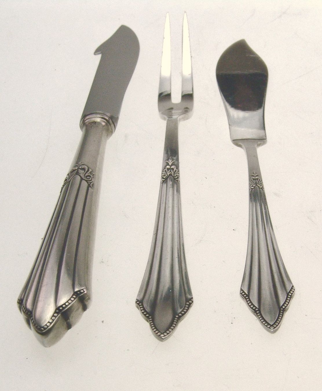 WMF Set di posate: altes 3 teiliges mini WMF Besteck Fächermuster versilbert – Usato da Langenthal venduto da TolleGeschenke2026 3
