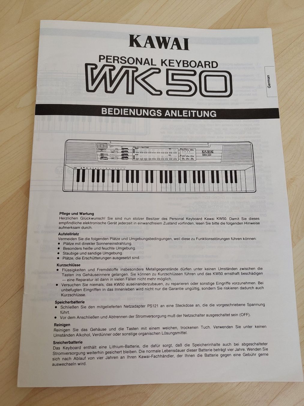 Kawai Strumenti musicali: Kawai MK50 Keyboard – Nuovo (secondo la descrizione) da Zofingen venduto da decidua 7