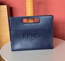FENDI Clutch/Umhängetasche Blue Marine/MINI Bag