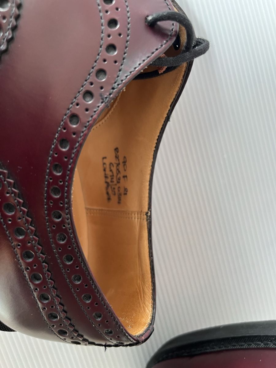 Church's Scarpe da uomo: Church’s derby bordeaux – Usato da Iseo venduto da val_tgk5 3