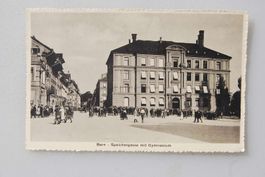 AK Bern - Speichergasse mit Gymnasium