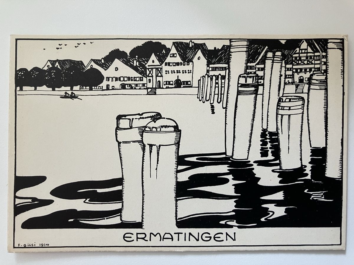 Cartoline postali: Pro Juventute Ermatingen 1914 – Usato da Zürich venduto da Classic_Collection_Zurich
