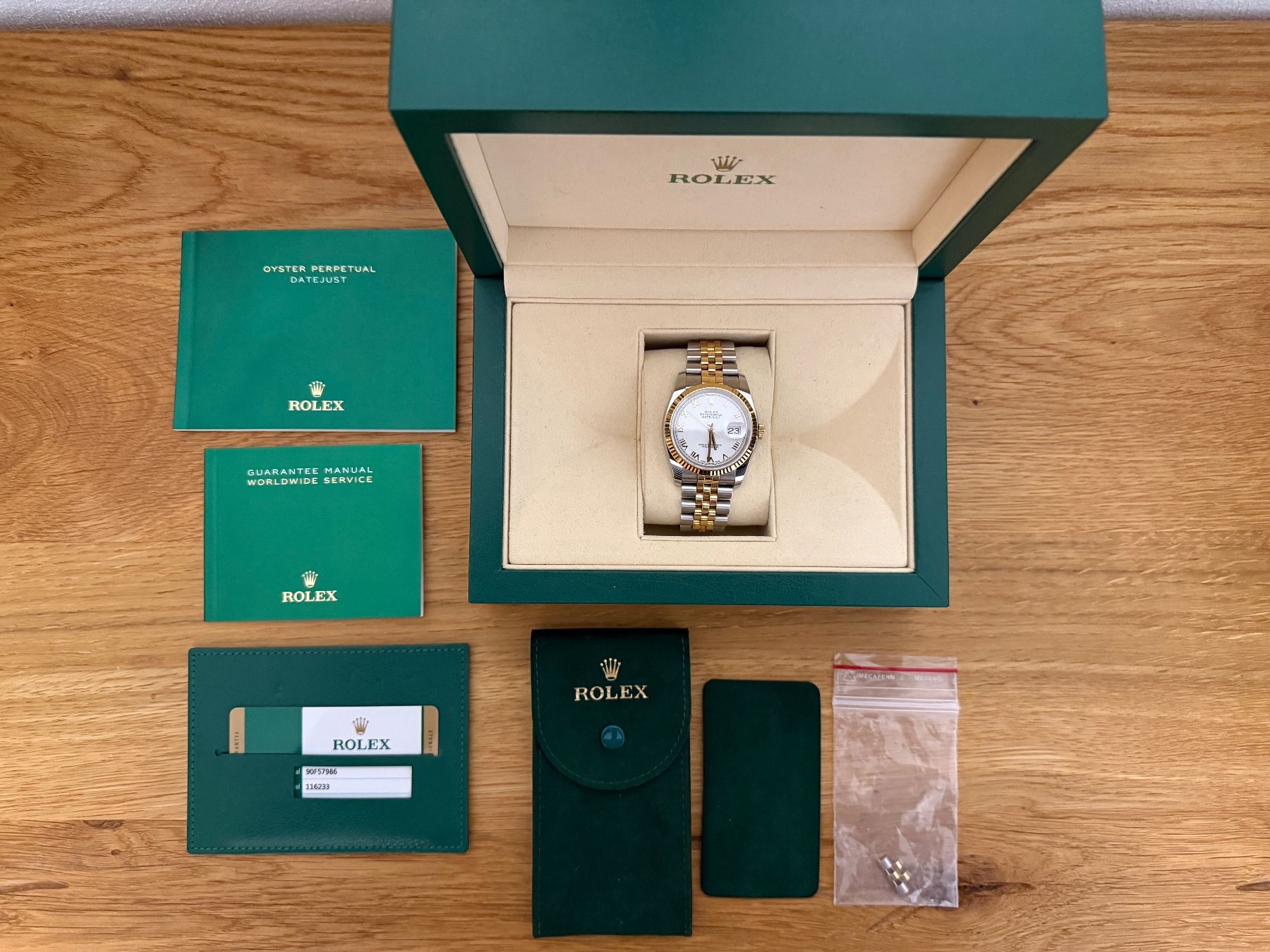 Rolex Uhren: Rolex Datejust 36 Stahl Gelbgold Ref. 116233 Full Set – Gebraucht aus Altdorf UR von uri.altdorf