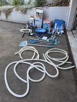 Pool Set mit elektrischer 3kW Heizung, viel Zubehör!