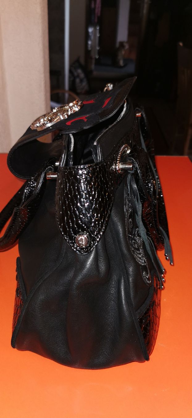 Silvio Tossi Borse da donna: Leder Handtasche Silvio TOSSI – Nuovo (secondo la descrizione) da St. Niklaus VS venduto da Distel60 8