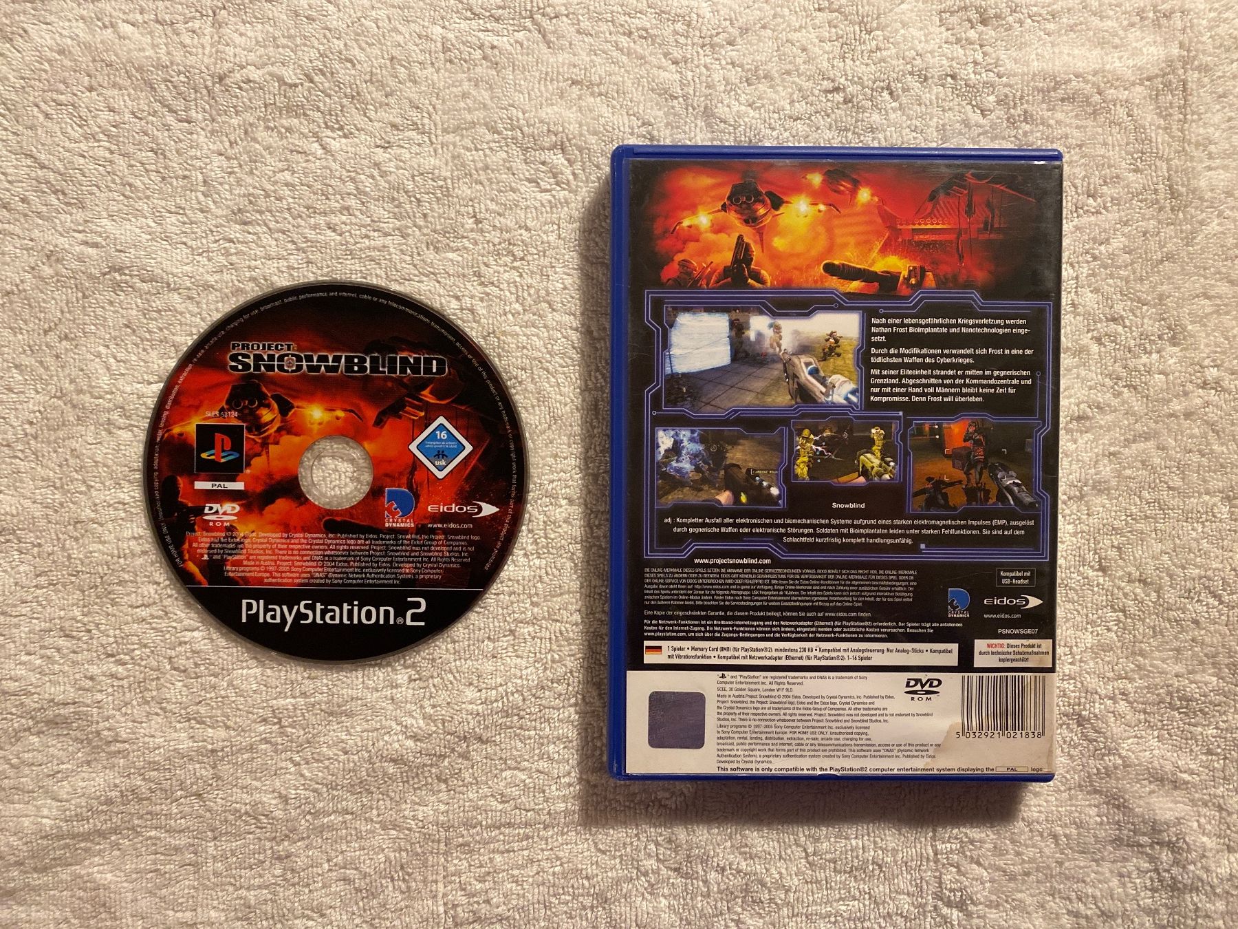 Sony Spiele: Project Snowblind PS2 – Gebraucht aus Reichenbach i. K. von Daniel840 1