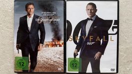 2 James Bond DVDs Ein Quantum Trost und Skyfall