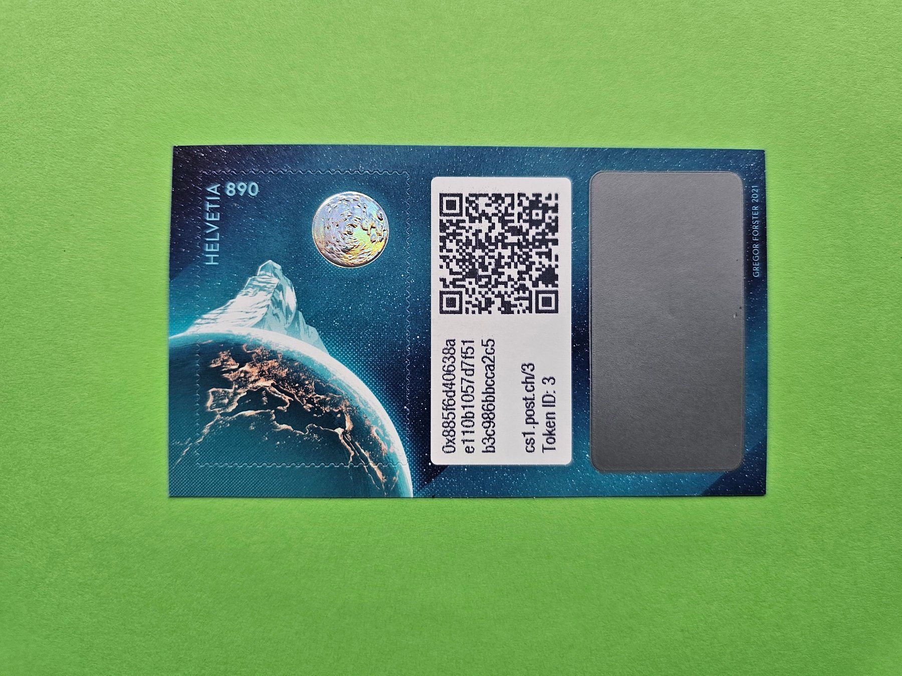 Alle Briefmarken: 2021 Krypto Schweiz Stamps 1.0, postfrisch**, ID3 – Neu und originalverpackt aus Leimbach AG von jaja79