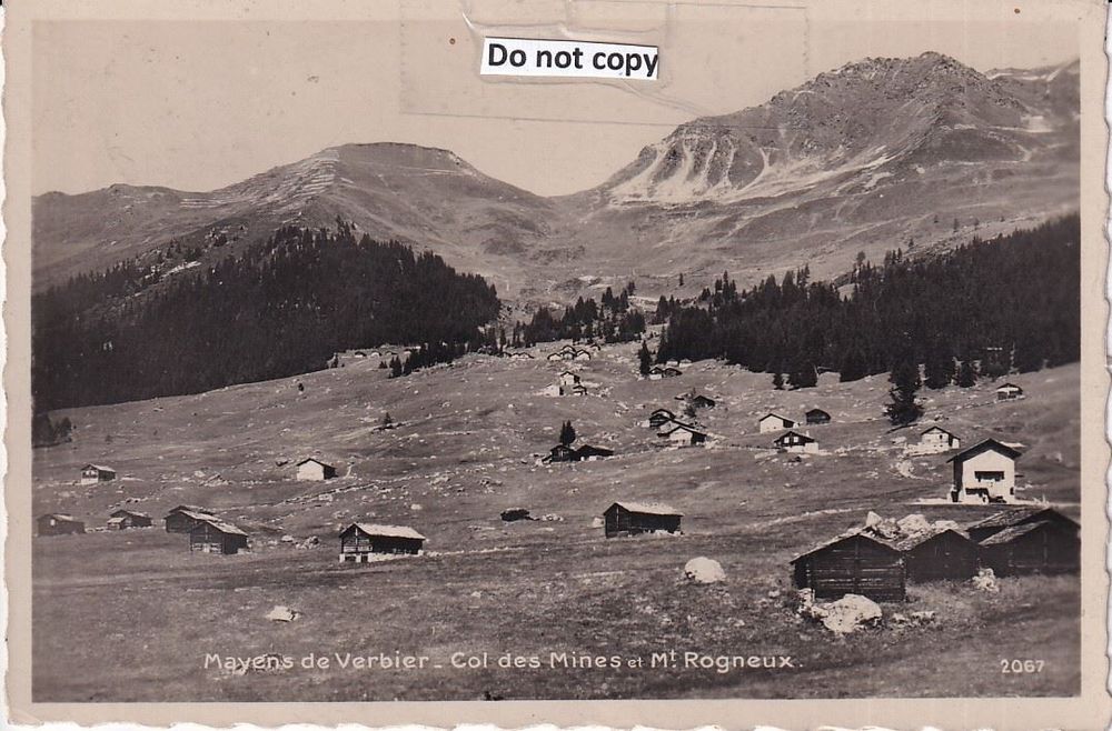 Mayens De Verbier VS En 1946 Et | Kaufen Auf Ricardo