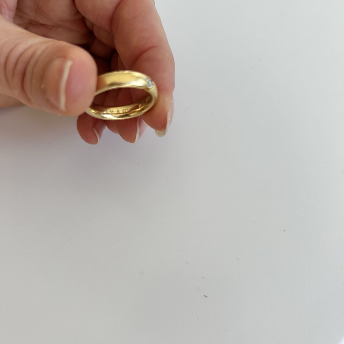 Ringe: Bague vintage solitaire or jaune – Gebraucht aus Lausanne von mmangiol 2