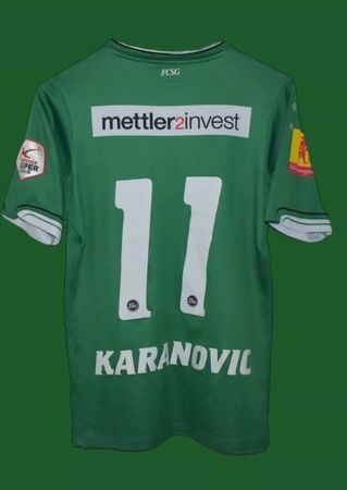 FC St. Gallen FCSG Vintage Matchworn Trikot 2014/15