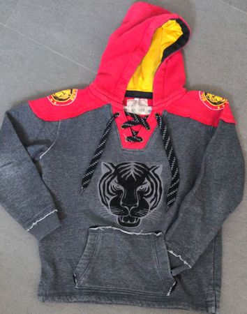 Kapuzenpullover Hoodie SCL Tiger Motiv Gr.152