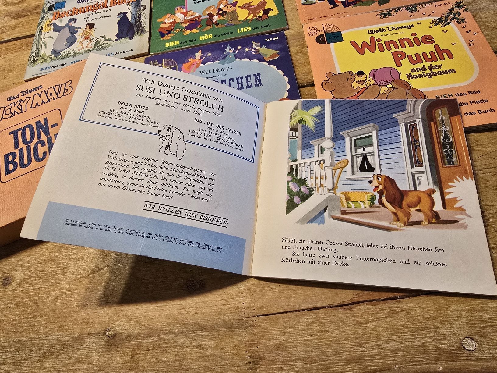 Schallplatten: Antike Tonbuch/Schallplatten Sammlung von Disney  – Gebraucht aus hinwil von Perlinchi 3