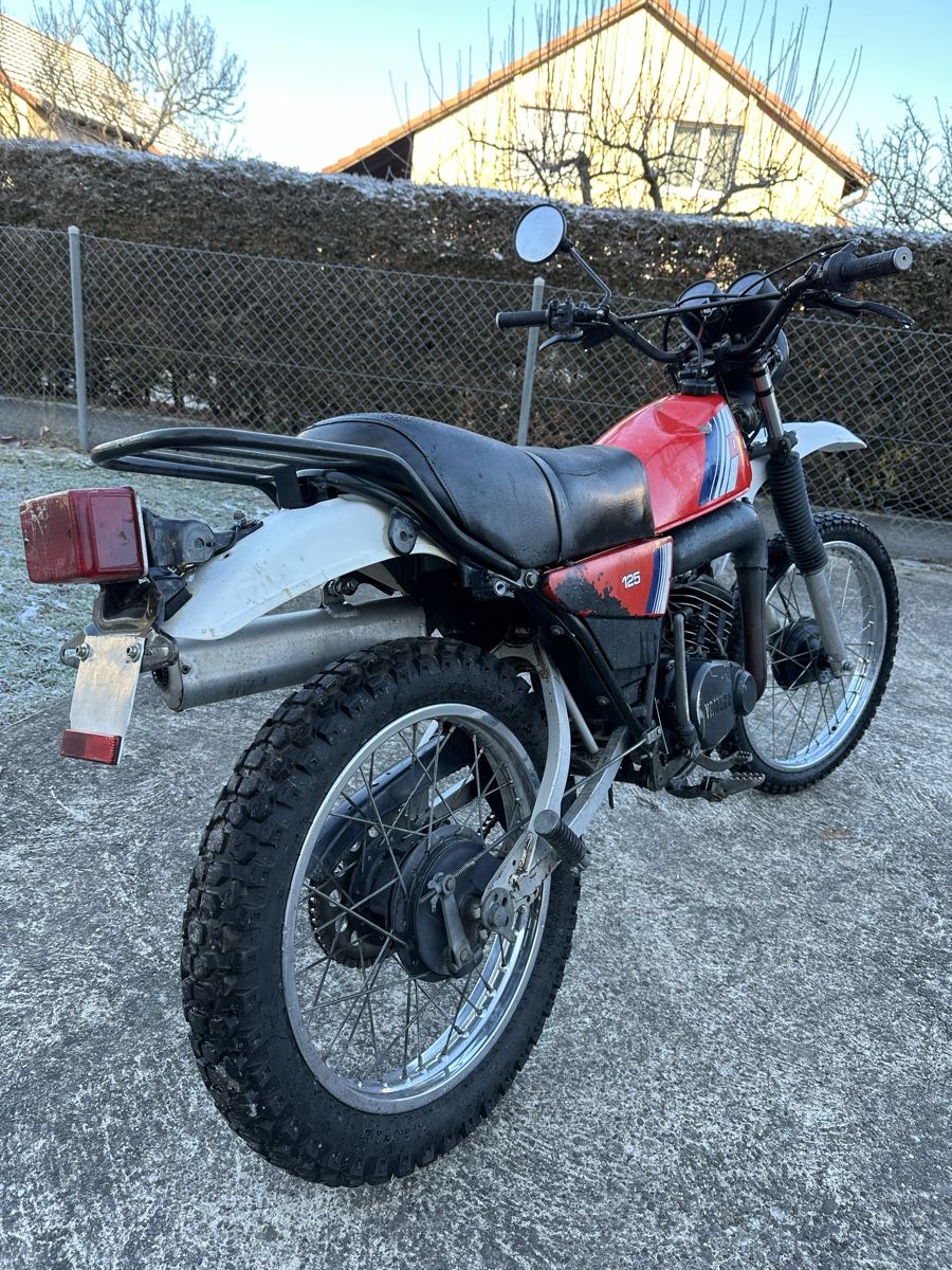 Enduro: Yamaha DT MX DTMX 125 / TYP 2A8 / 1981 / oldtimer – Gebraucht aus Courtételle von  6