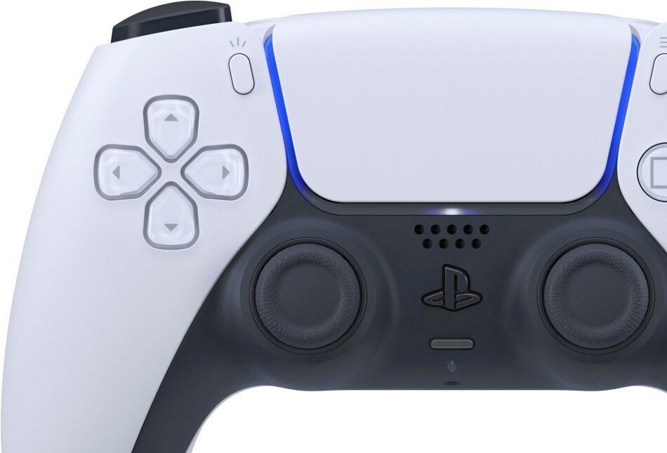 1 x PS5 DualSense Wireless-Controller - white Ing (Neu und ...
