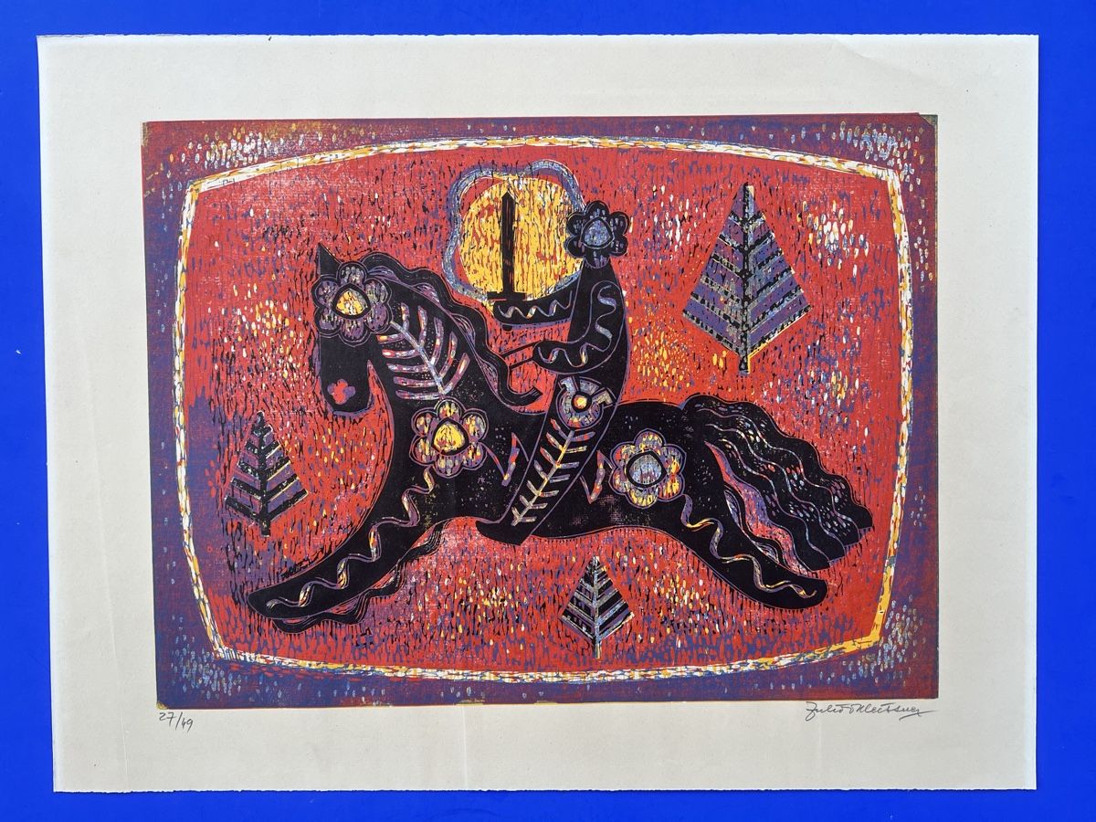 Grafica & Litografie: Julio Meissner Original Lithographie handsigniert – Usato da Adliswil venduto da bilderboerse-zuerich