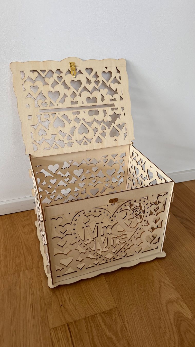Articles en bois: Kartenbox aus Holz – D'occasion à Thalwil par 775vow 2