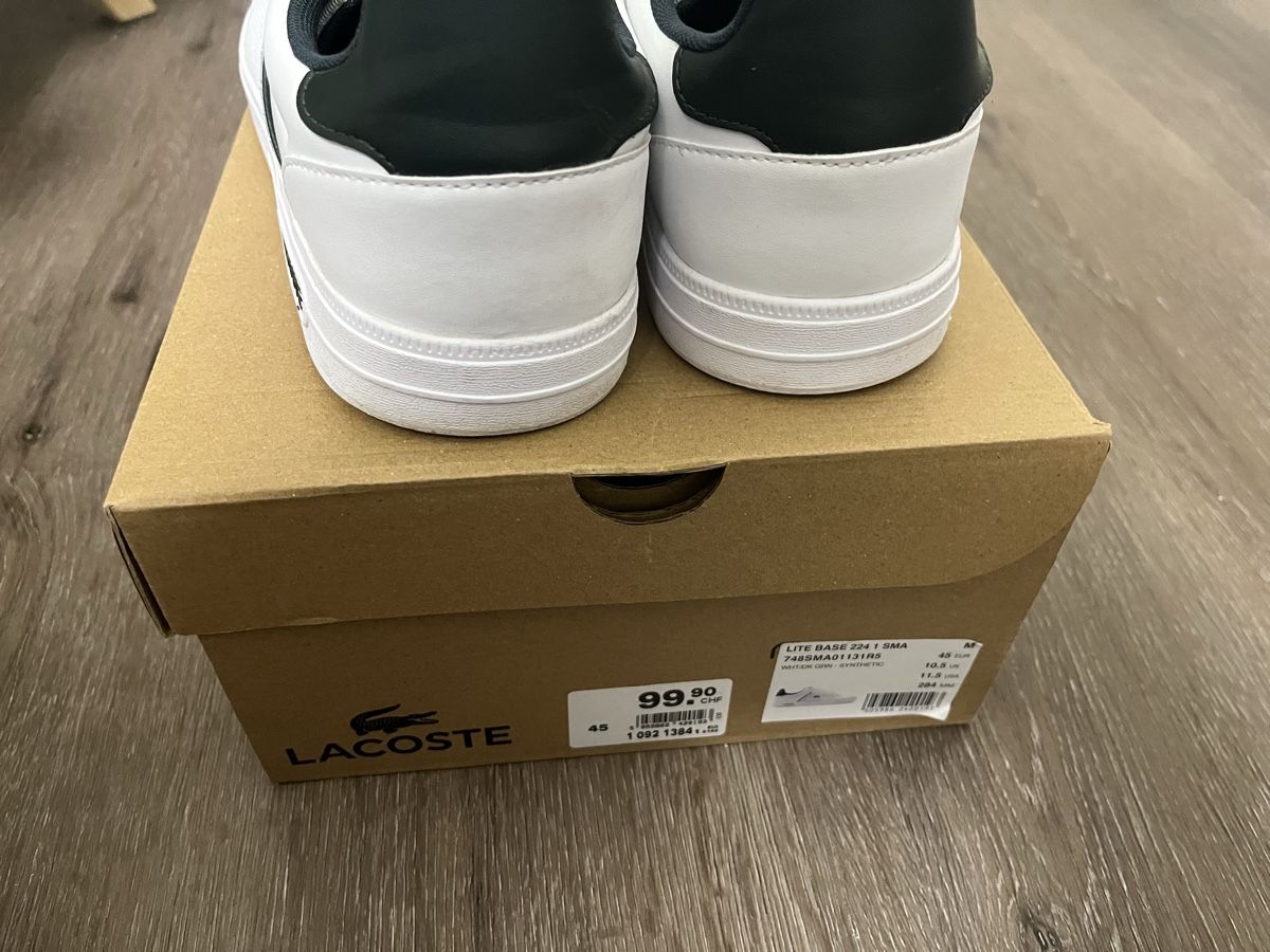 Lacoste Scarpe da uomo: Lacoste Sneaker Lite Base Gr. 45 – Nuovo (secondo la descrizione) da Baar venduto da Retom303 3