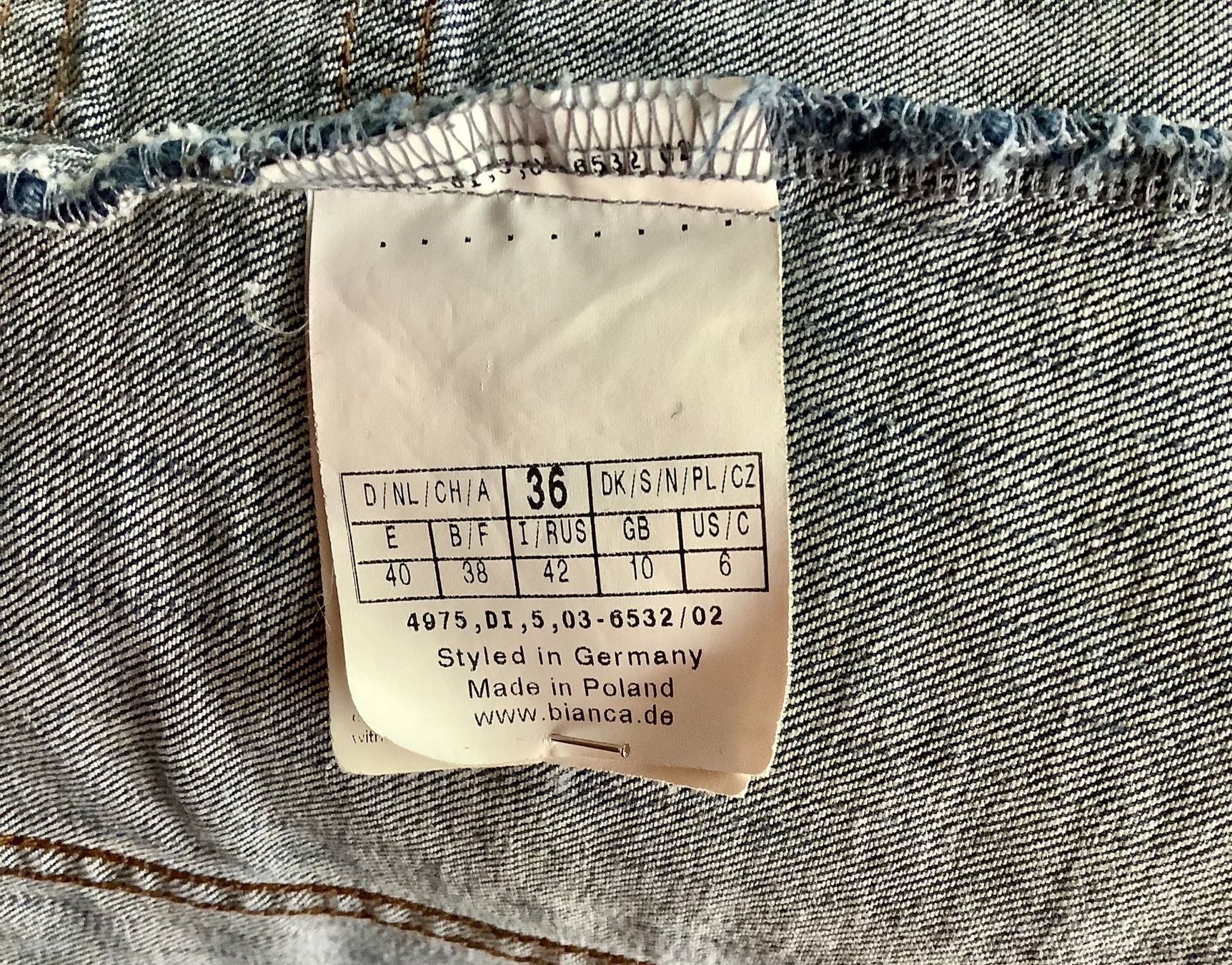 Giacche: Modischer Jeansblazer, Gr. 36 – Nuovo (secondo la descrizione) da Suhr venduto da style060 3