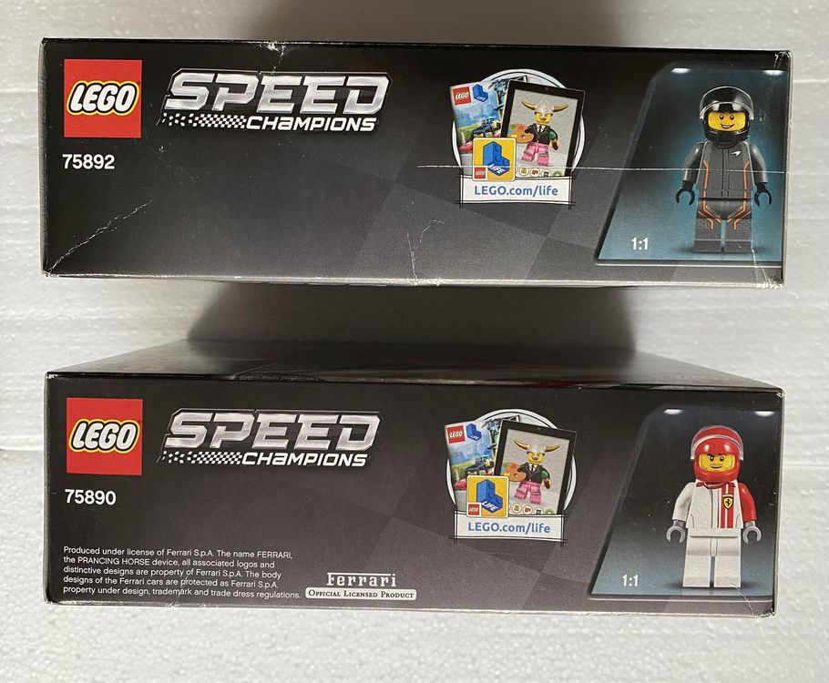 LEGO SPEED Ferrari F40 McLaren Senna - LEGO 75890 + 75892 (Neu und ...