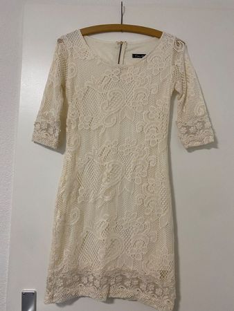 Kleid weiss elegant - Miss Selers