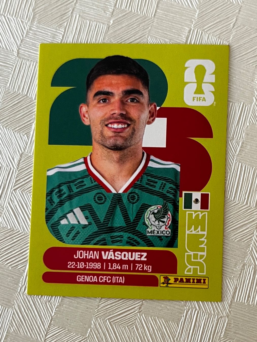 Panini Carte collezionabili: Panini Fifa Word Cup 2026 MEX 3 – Usato da Winterthur venduto da Numero1