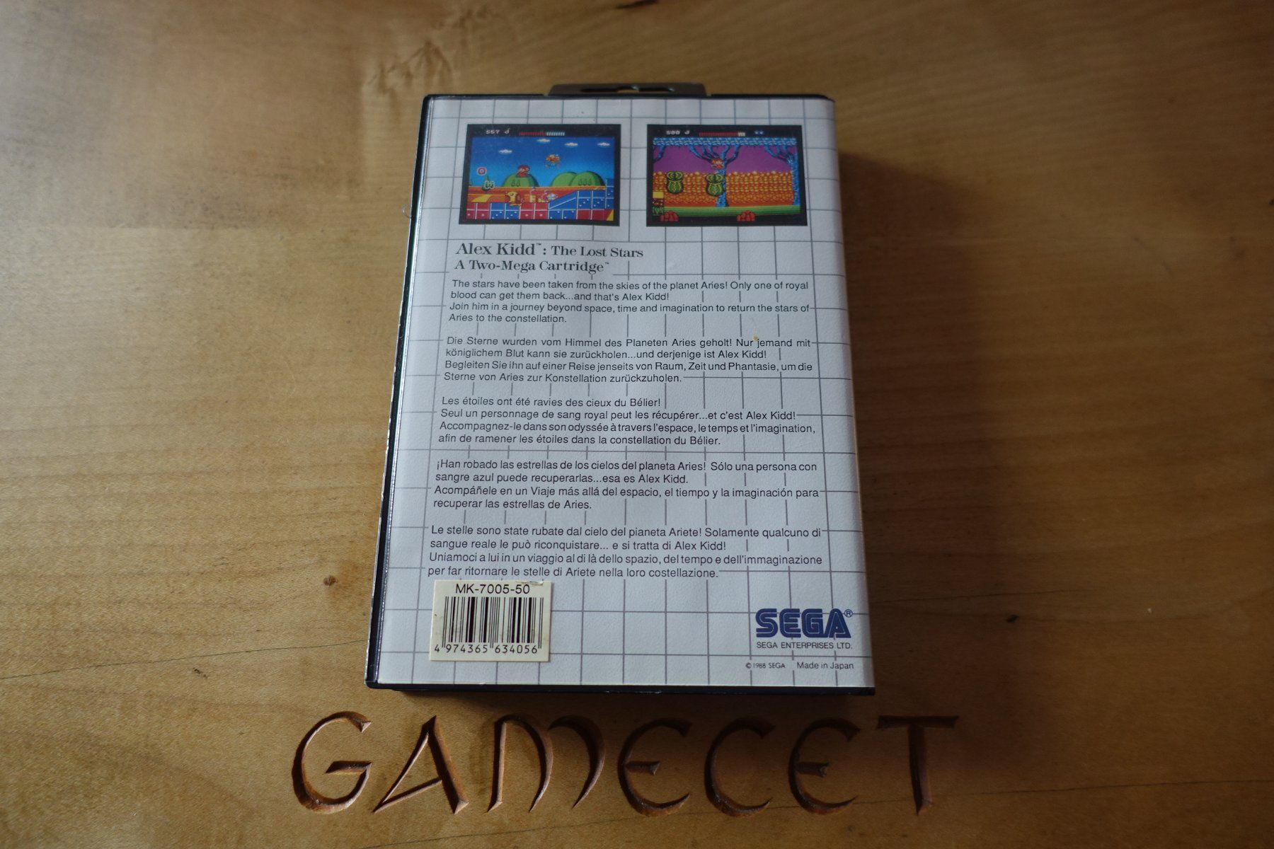 Sega Giochi: Alex Kidd: The Lost Stars - Sega Master System – Usato da Steinach venduto da Gamecet 2