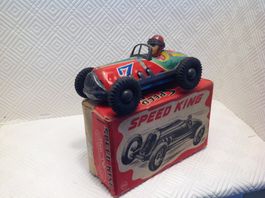 Blech-Rennwagen "Speed-King" 1950er Jahre , Marusan Japan