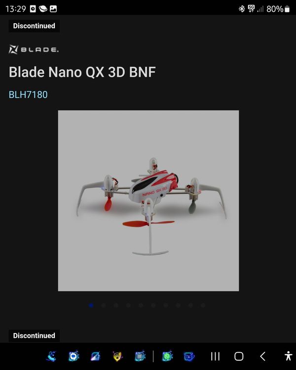 Blade nano qx 3d hot sale bnf