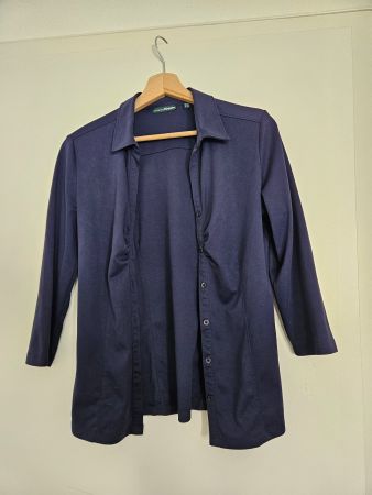 Dunkelblaue Bluse Gr.38