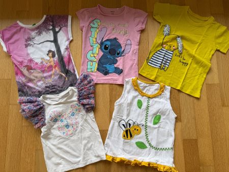 T-shirts - Grösse 5 years / 110 - Stich, Jungle Book