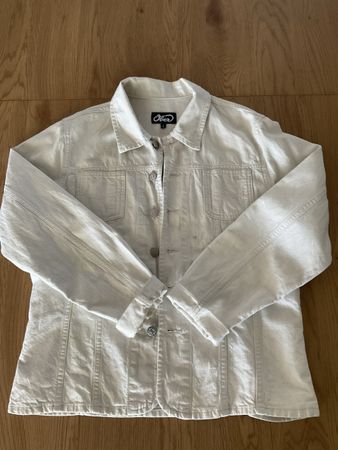 Jacke beige Grösse L  Baumwolle/Leinen