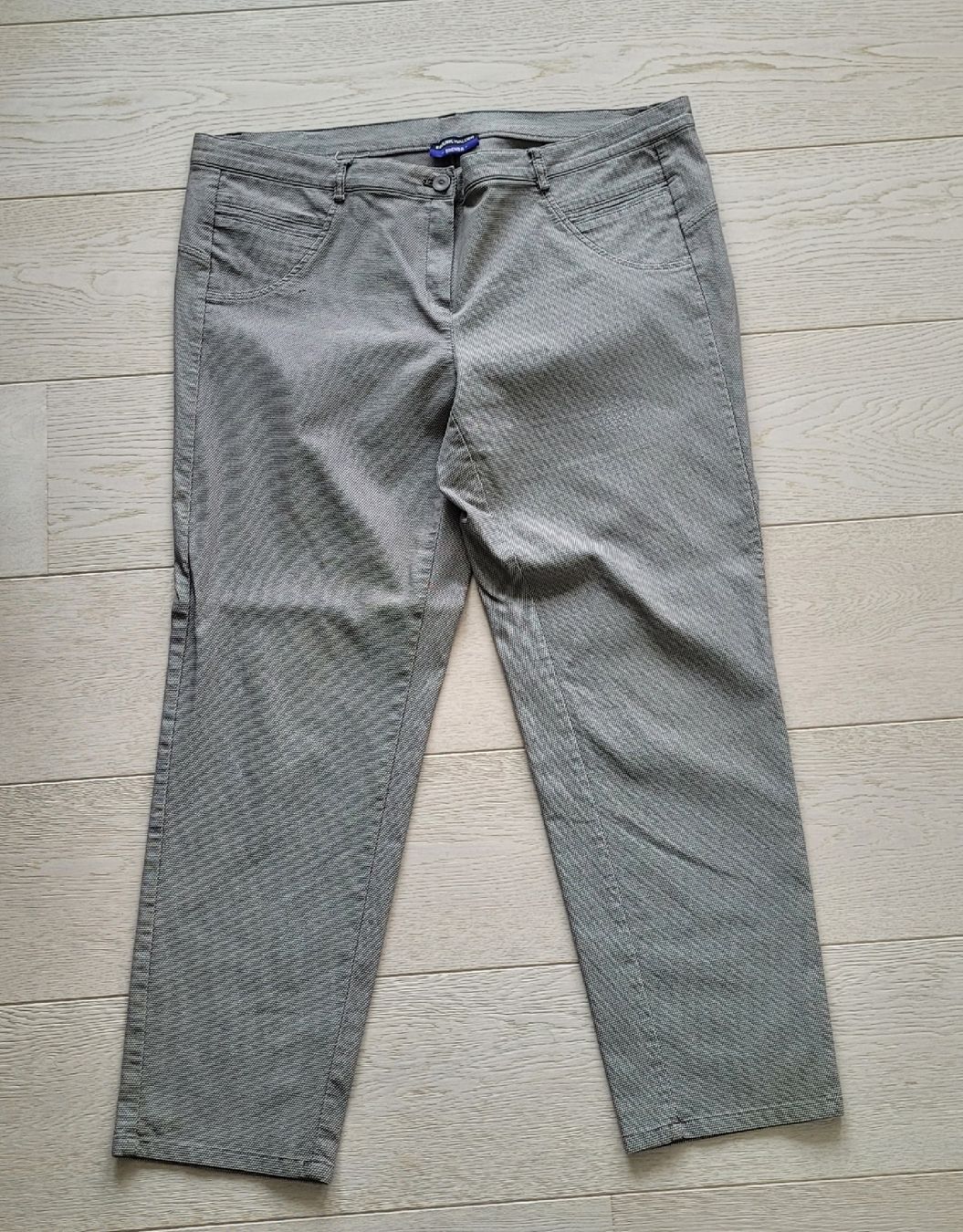 Pantaloni: Graue Damen Sommer Stoffhose Gr. 46 – Usato da Zug venduto da dhs87