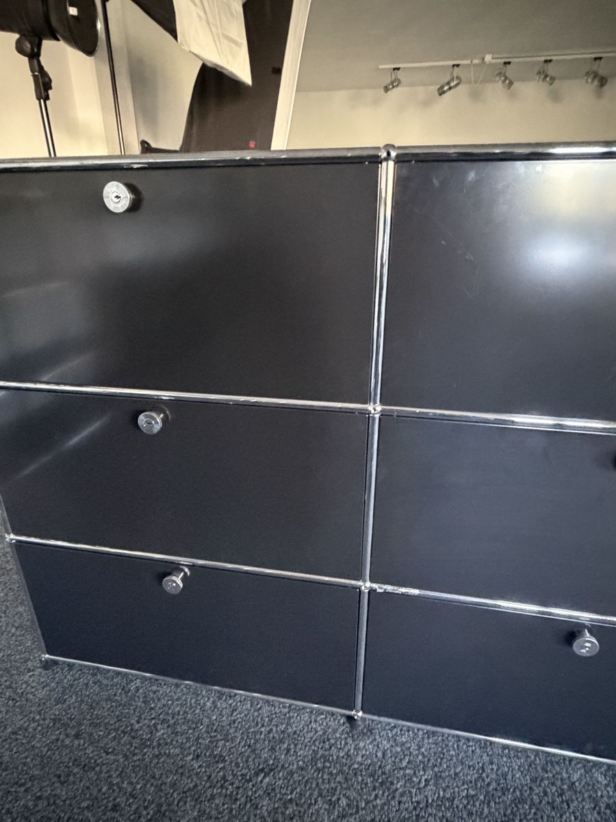 Cassettiere: USM Haller Sideboard anthrazit 4x3 Fach – Usato da Nänikon venduto da macqua 4
