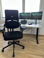 Werndl Bürotisch and Steelcase Bürostuhl  Büro-Set