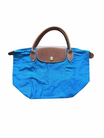 Sac à main Longchamp Le Pliage bleu état correct