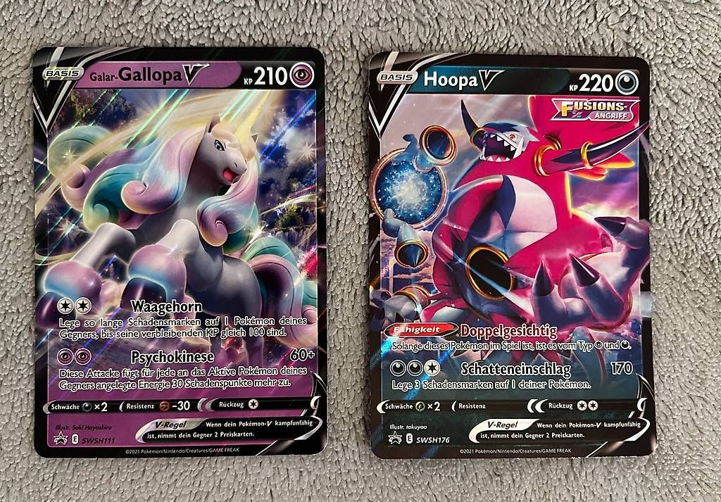 Cartes: Pokémon V-Karten Sammlung  6 Karten – D'occasion à Jegenstorf par PriskaGysel 1