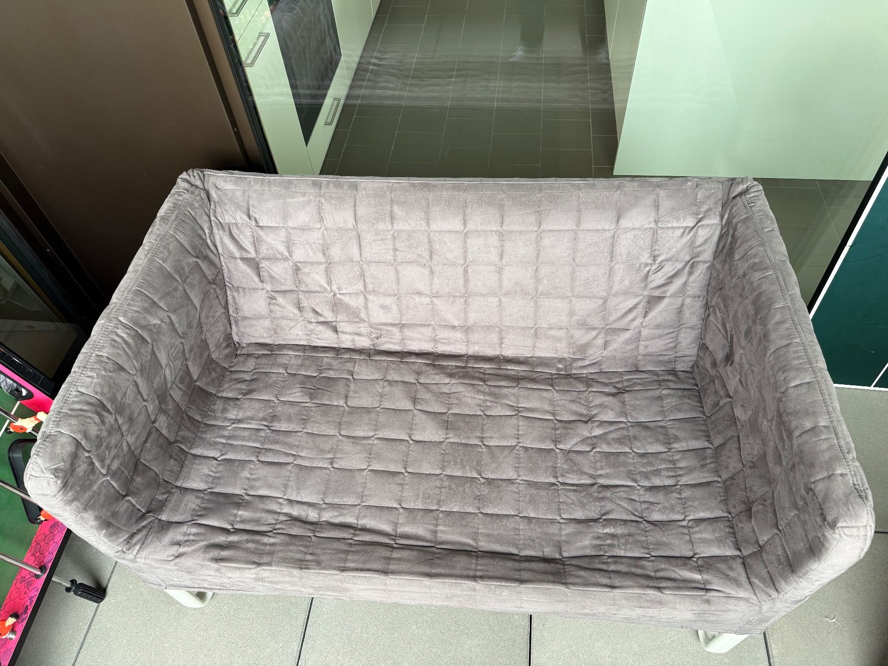 Divani: Canapé IKEA KNOPPARP 2 places gris – Usato da Lausanne venduto da ElVinche 1